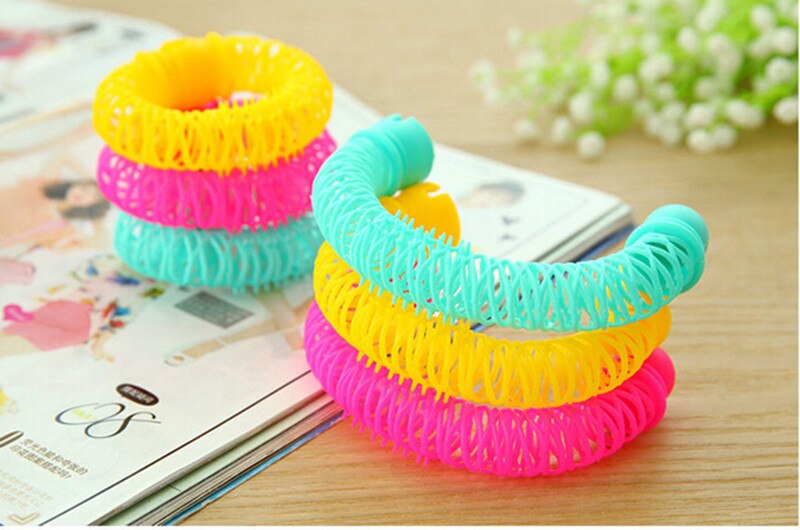 Hairdress Magic Bendy Hair Styling Roller Curler Spiral Curls DIY Tool 8 Pcs