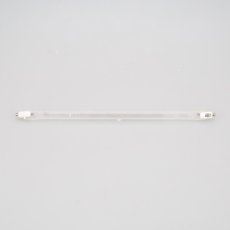 Tubo halógeno de vacío para radiación IR, lámpara de cuarzo, tubo halógeno infrarrojo direccional, 240mm, 220V, 400W
