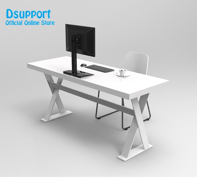 L127 Full Rotation 13"-27" single Screen Monitor Holder LCD TV Mount Desktop Stand Base