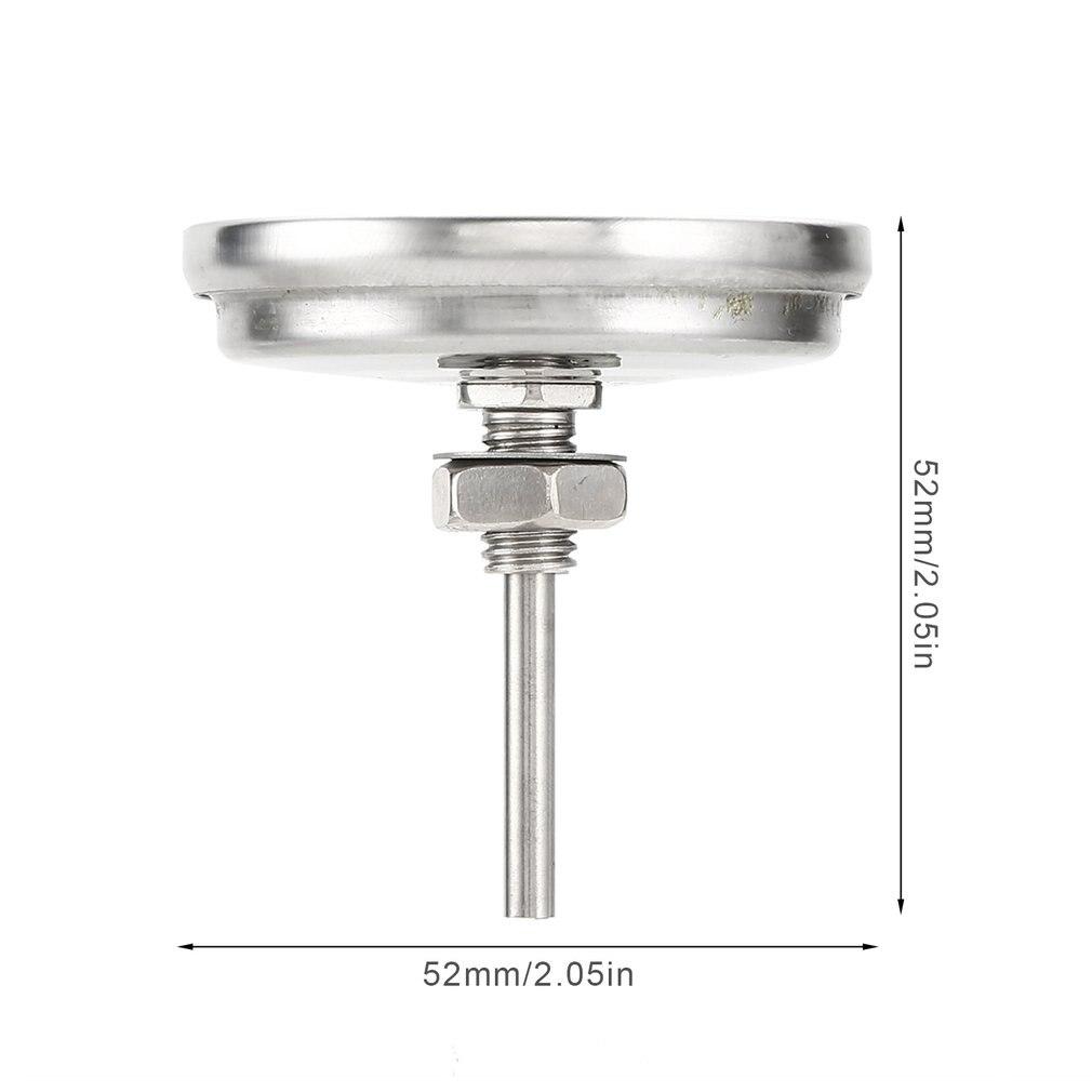 50-500C Rvs Bbq Barbecue Roker Grill Thermometer Temperatuurmeter Leshp Stuk 0.05Kg (0.11lb.)