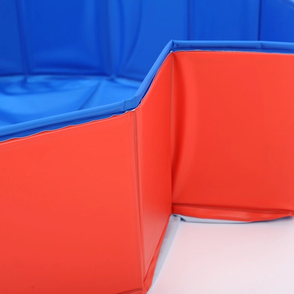 Bañera plegable para perros grandes, piscina para perros y gatos, PVC, impermeable, plegable, lavadora