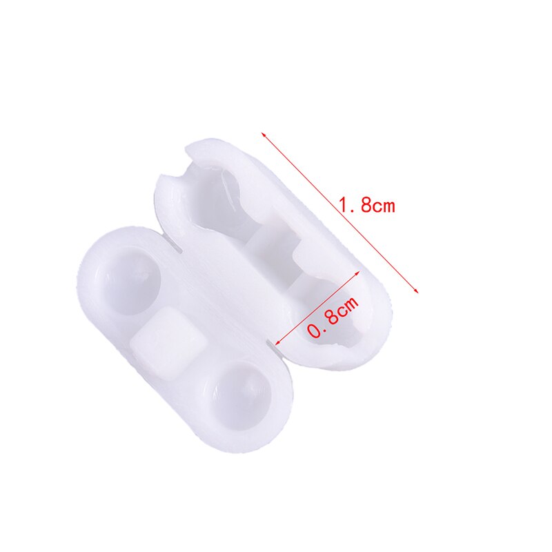 20pcs Roller Blinds Pull Cord Connector Curtain Chain Connector for Vertical Blinds Joiners Spare Tool Replacement Plastic