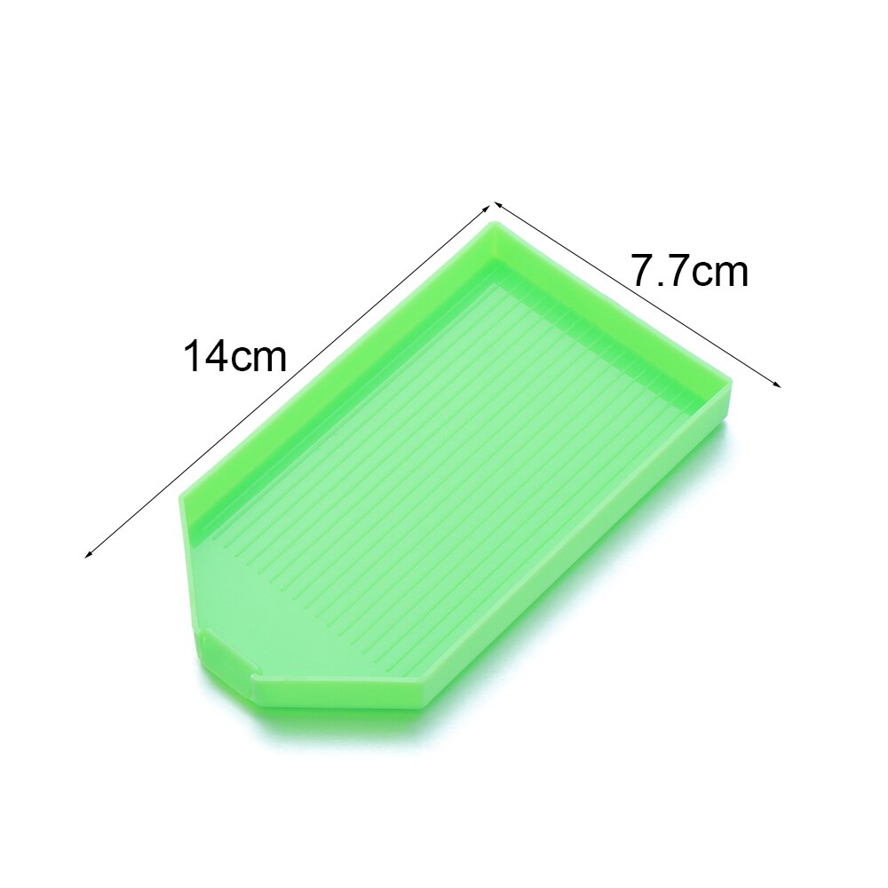 5d gør-det-selv diamantmaleri diamantbroderi tilbehør stor kapacitet stor boreplade firkantet plastbakkeplade