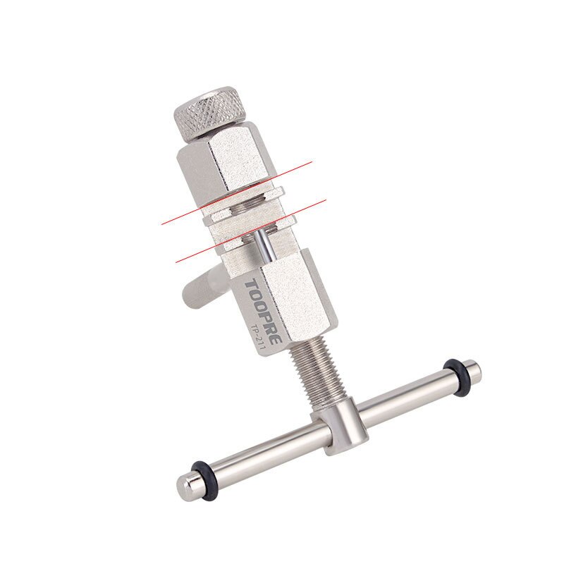 TOOPRE MTB Road Bike Chain Removal Tool Bicycle Chain Splitter Cutter Rivet Extractor Spare Pin and Chain Hook