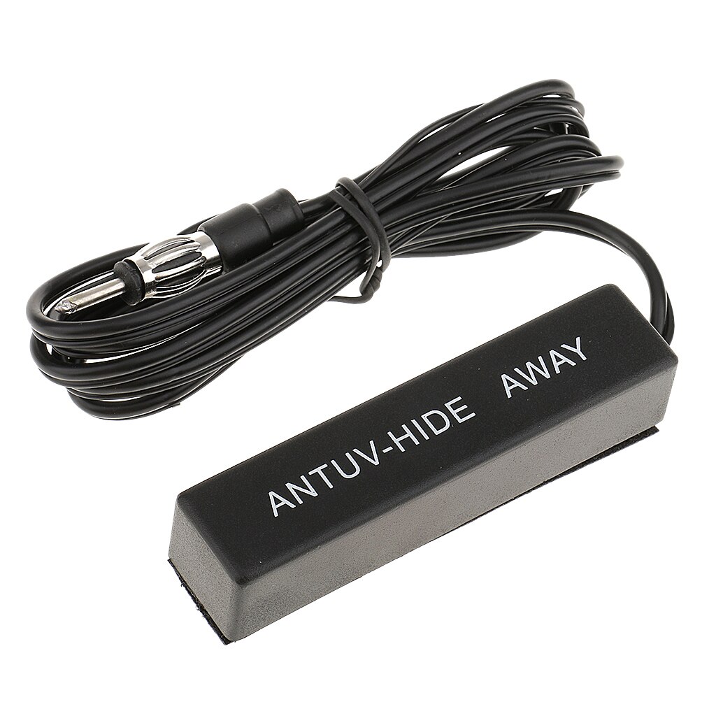 Universal Hidden Amplified Antenna Kit 12v Electronic Stereo AM/FM Radio
