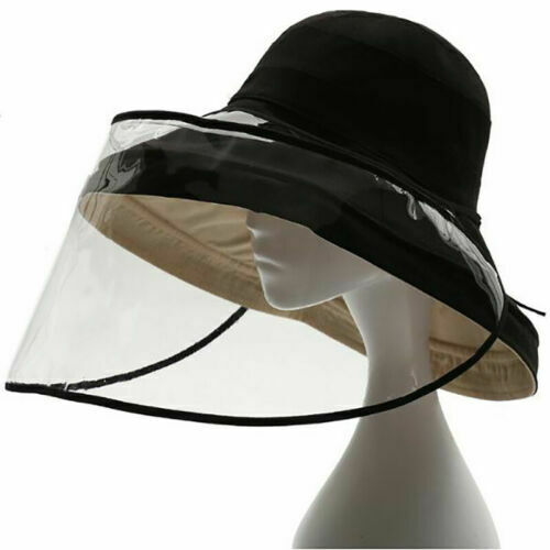 A Adjustable Anti Droplet Full Face Covering Cap Protective Cover Shield Bandage Hats Caps: A