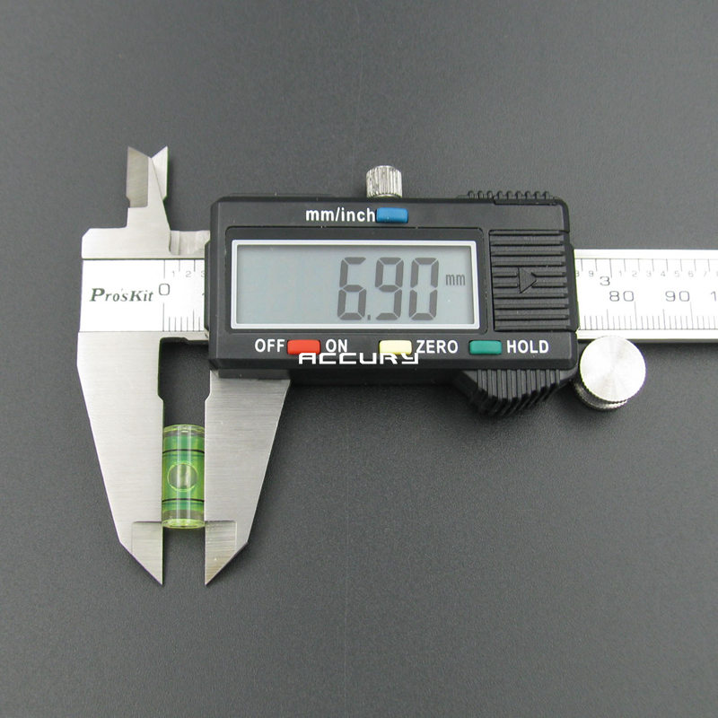 20 sztuk 7*16mm poziomica fiolka plastikowa mini poziom plastikowa poziomica pęcherzykowa akrylowa niwelator na telewizor ścienny lub wiszące ściany obraz