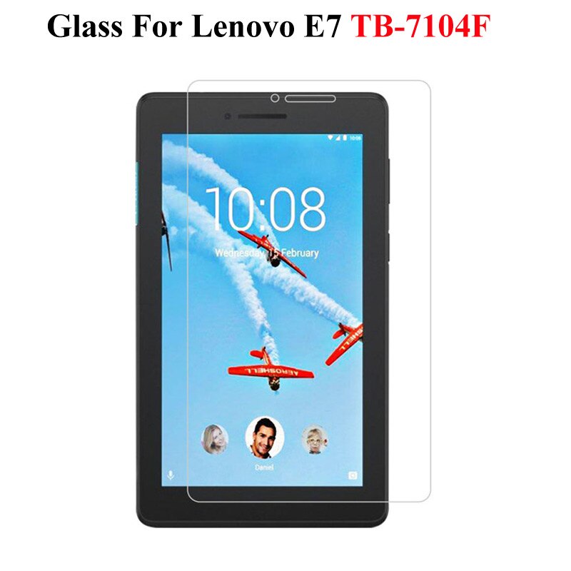 9H Tempered Glass for Lenovo Tab M10 P10 10.1 inch Screen Protector Film for Lenovo Tab E7 E8 E10 Screen Protective Glass Film: lenovo E7