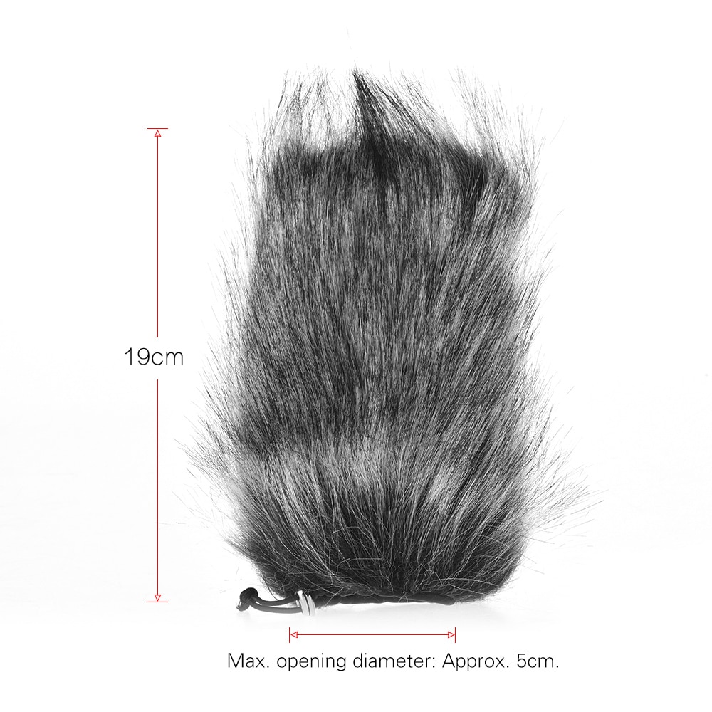 Universal Microphone Furry Windshield for Rode Video Mic GO VideoMic Pro Micro for TAKSTAR SGC-598 598 for Sony EMC965 CG60, ect