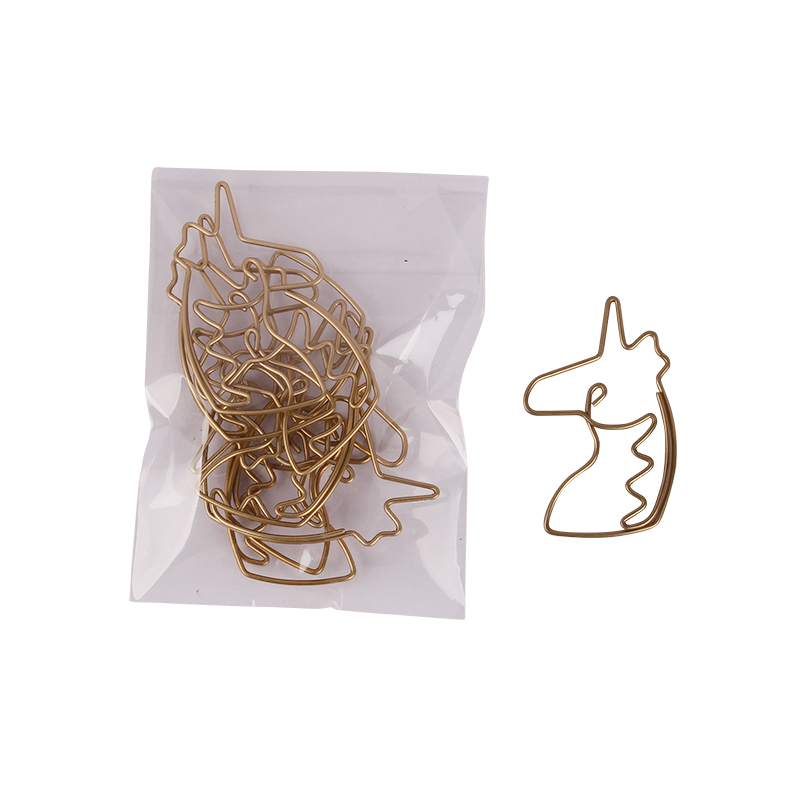 Einhorn Clip Karikatur Papier Clip verrotten Clip Neue Koreanische Stift Metall Papier Clips Büroklammern Paperclip Igel Lesezeichen
