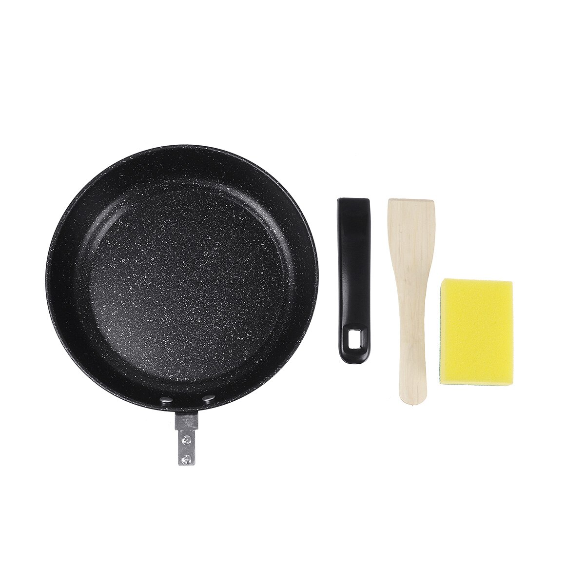 24/26/28Cm Non-stick Koekenpan Maifan Stone Pannenkoek Ei Steak Koekenpan Pot Pizza Panckae pannen Koken Tool Voor Inductie Gas Oven