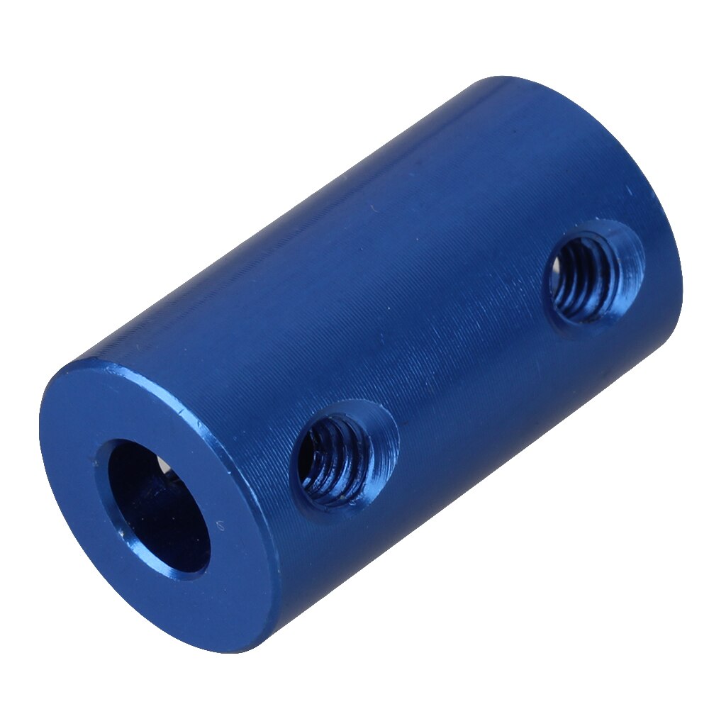 Blauw 6mm Tot 6mm Aluminium Askoppeling Stijve Koppeling Koppeling Motor Connector Met Spanner Pack van 2