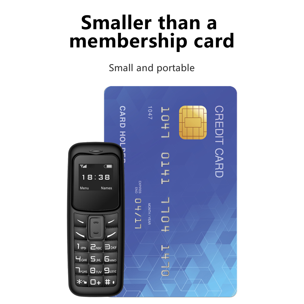 SERVO 2G kleine mobiele telefoon Bluetooth-kiezer Magic Voice Blacklist Lage straling Bluetooth-headset Mini mobiele telefoon Meertalig