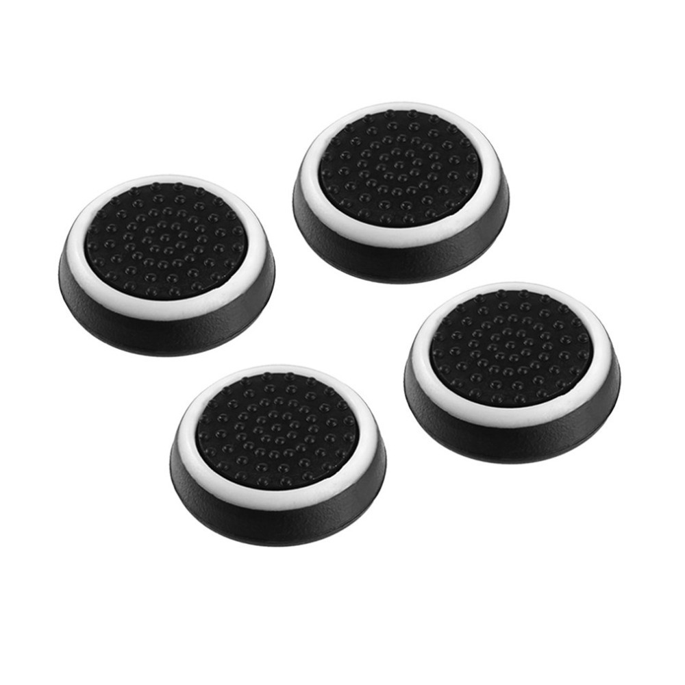 4 pcs Silicone Analog Thumb Stick Grips Cover for PlayStation 4 PS4 Pro Slim for XboxController Thumbstick Caps for Xbox One