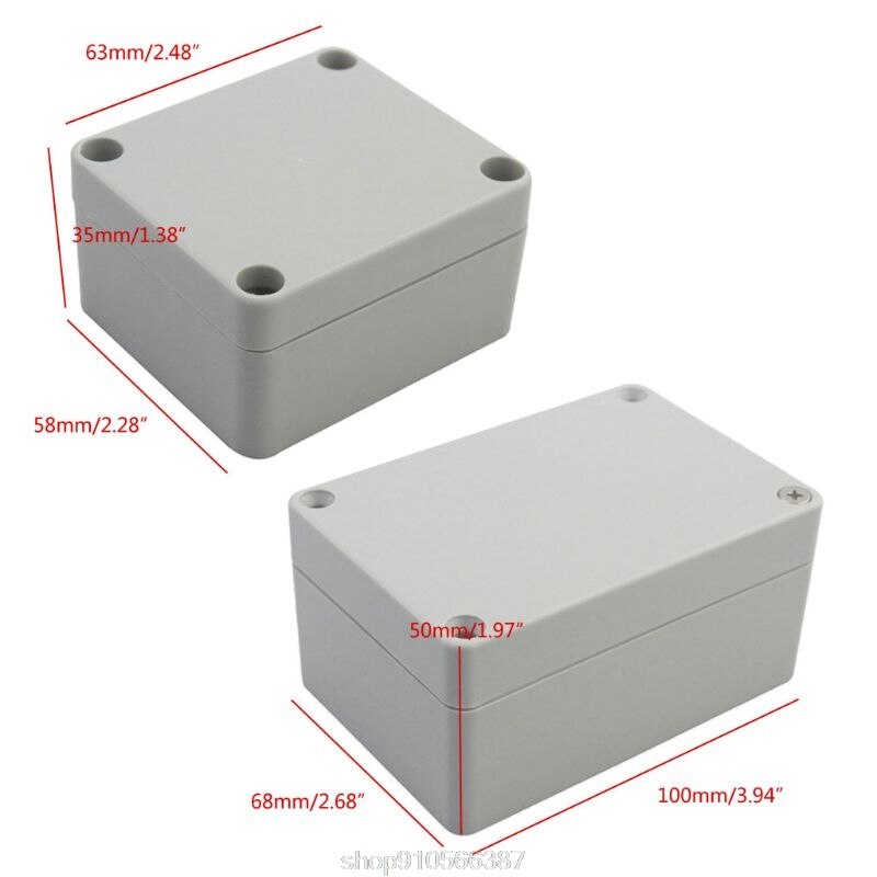 DIY Outdoor Waterproof Junction Boxes Electrical Control Terminal Wiring Connection Power Enclosure Case Sealed N26 20