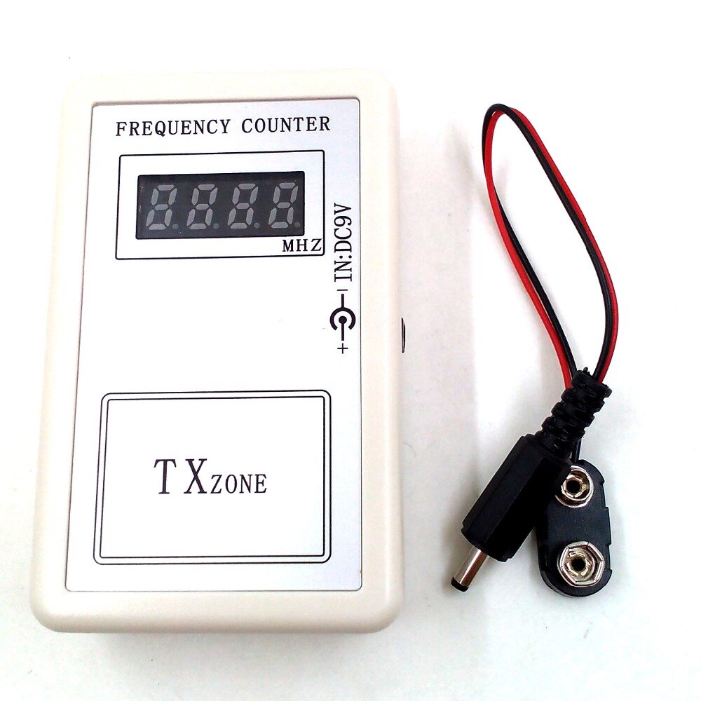 Handheld frequency tester frequency meter digital frequency meter for Garage Door Shutter doors remote controller TXzone