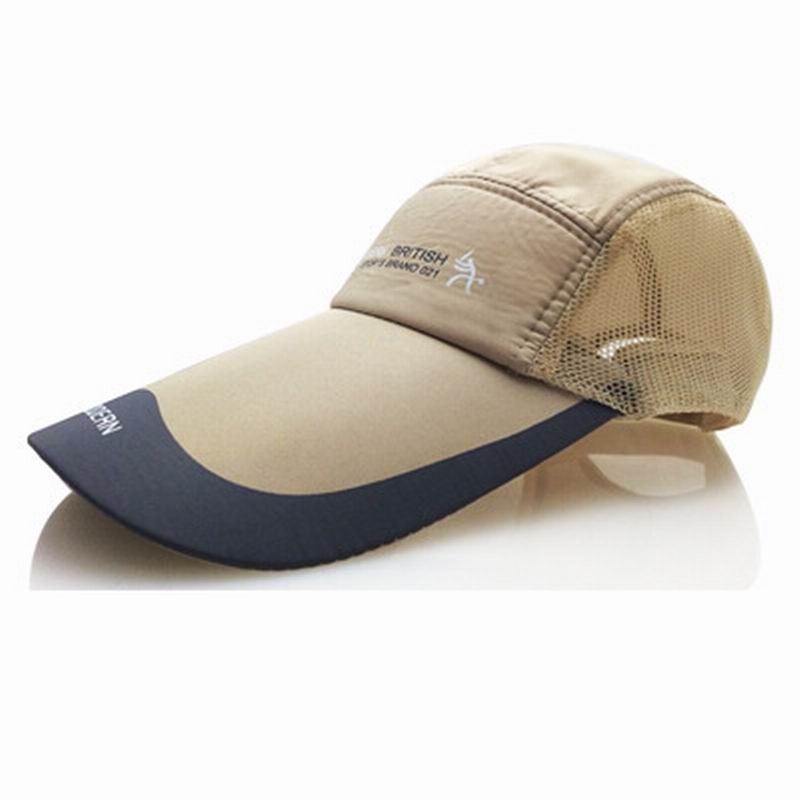 Gbcnyier long brim 11cm baseballcap stor rand sommeren tørr pappahatt utendørs pustende mesh gorras justerbar unisex: 2