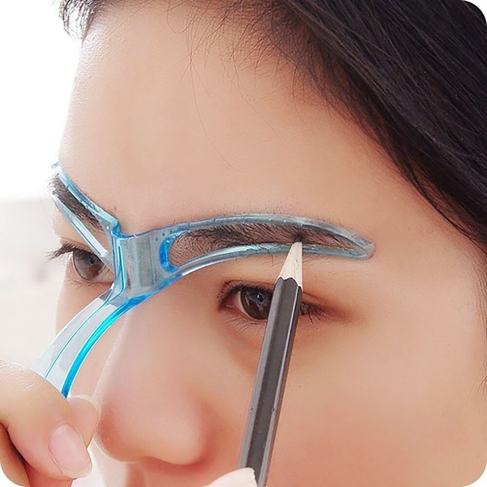 Pochoir à sourcils réutilisable, aide à la mise en forme, outil de maquillage, Kit de beauté, Guide de dessin