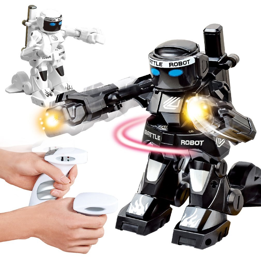 Boxe Vs. Robot télécommande combat Robot Intelligent 2.4G jouets de combat multiples Parent-enfant jouets interactifs