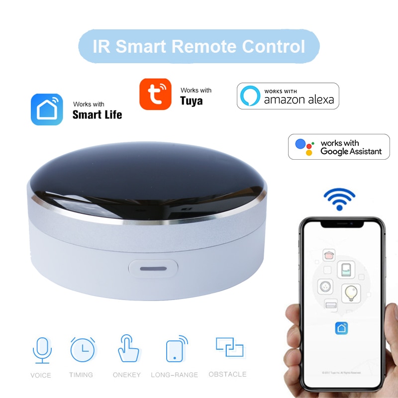 Cloudraker Tuya Smart Infrared Universal Remote Control Smart Home Hub IR Blaster Works With Alexa Google Home Siri