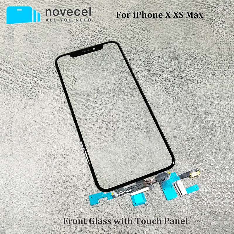 Original LCD Display Touch Screen Front Outer Glass Panel with Flex Cable For iPhone 11 12pro X XS Max Replacement Parts