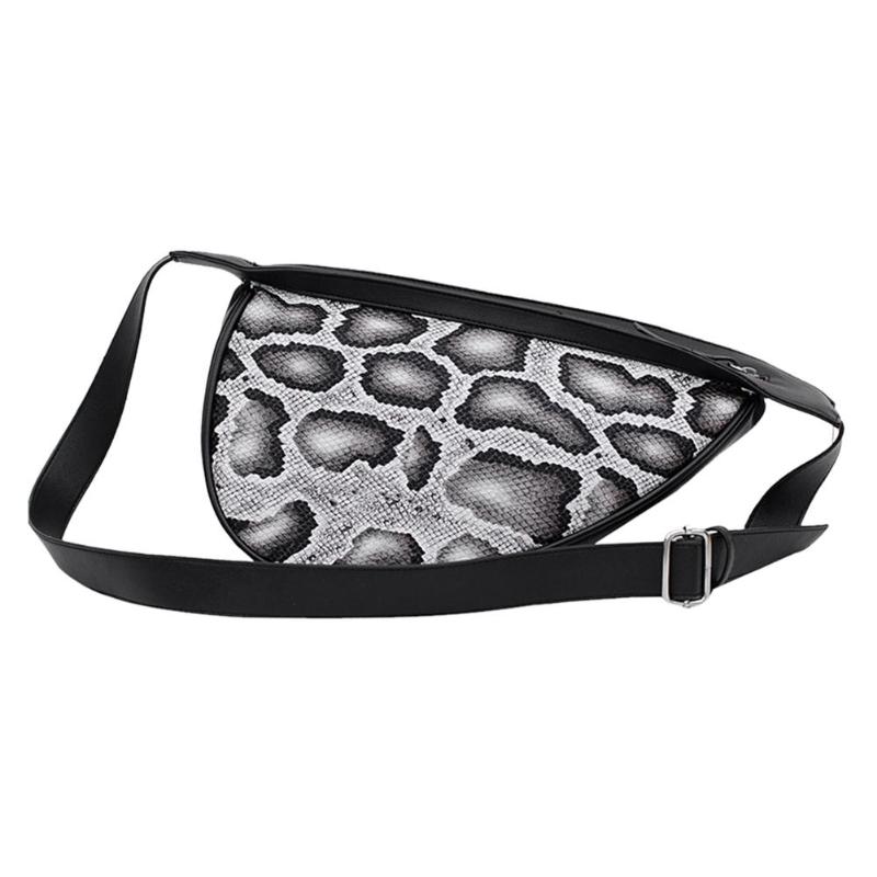 Leopard Druck Schulter Bote Handtaschen Frauen PU Leder Taille fanny PU Leder Crossbody Brust Tasche: Mehrfarbig