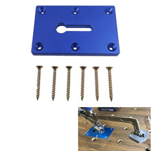 Woodworking table fixture fixing Pliers fixed mounting plate Pliers fixing fixture