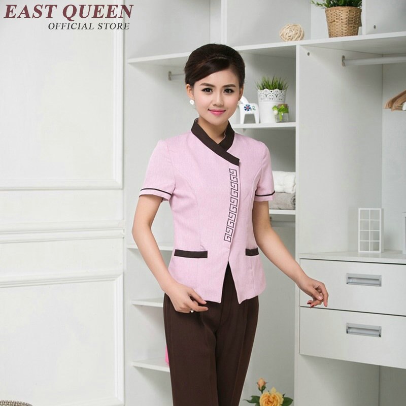 housekeeping uniforms women hotel uniform restaurant waitress uniforms NN0010