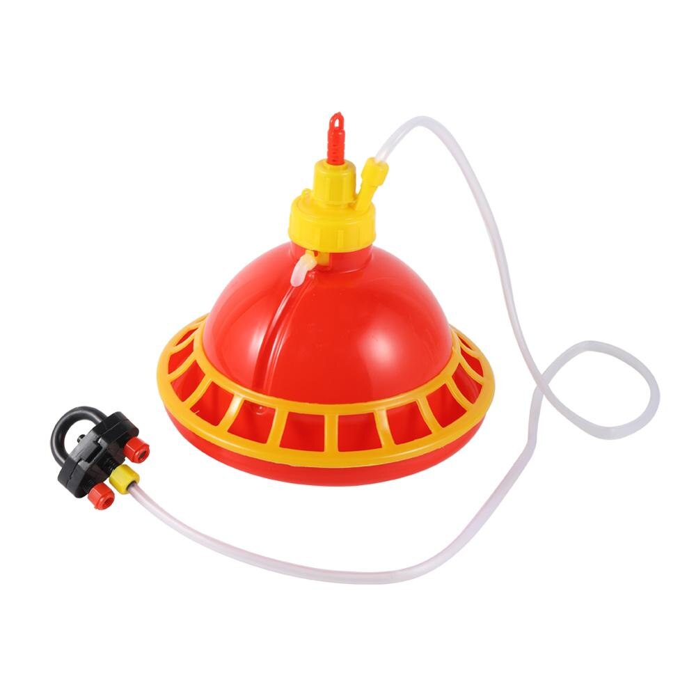 Chick Quail Chicken Drinking Water Filter Kettle Chicken Automatic Drinking Supplies Poultry Livestock Drinking Fountain 1 Set
