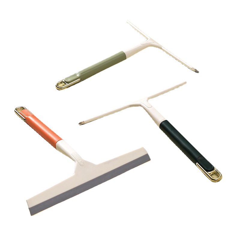 Household simple Wiper Window Cleaner Shower Squeegee Glass Clean Scraper Washing Wiper Glass Cleaning Tool Bathroom Accessories