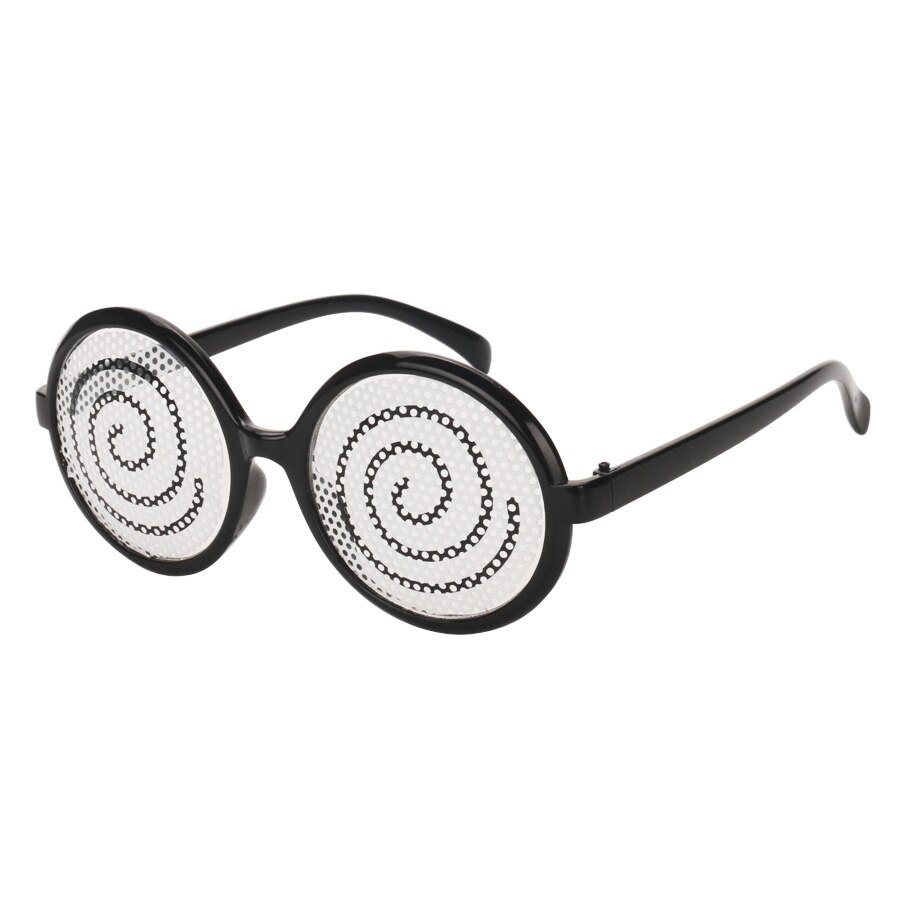 Estartek Grappige Glazen Goggle Ogen Bril Voor Internet Celebrity Self Timer Props Feestartikelen Halloween Cadeau: Black