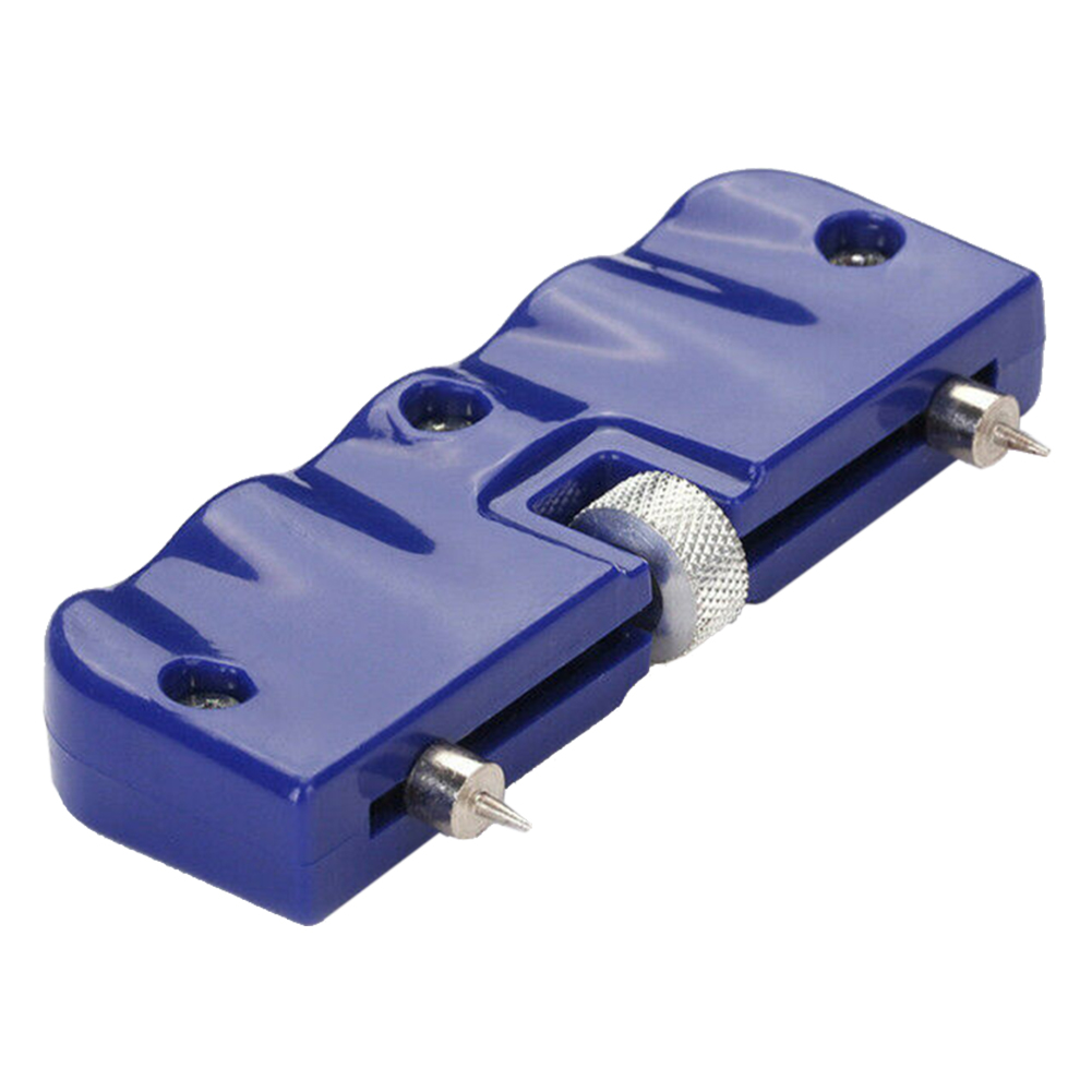 Kellosepän takakotelon ruuvit lisävarusteet kannenpoistaja akunavaaja kannettava puristin helppokäyttöinen säädettävä kellonkorjaustyökalu