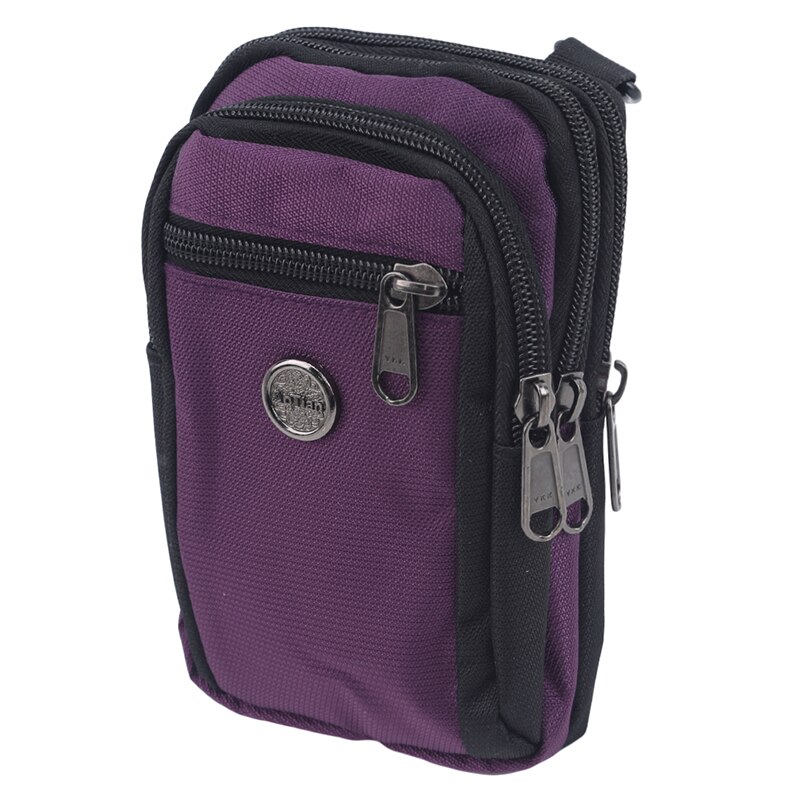 Multifunction náilon bolsas das mulheres sacos unisex zíper crossbody sacos bolsa embreagem telefone carteira bolsa de ombro cintura saco pendurado