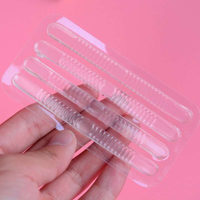 4 Pcs/sheet Silicone Gel Pads Shoe Heel Inserts Shoe Back Cushion Liner Grips Protector Feet