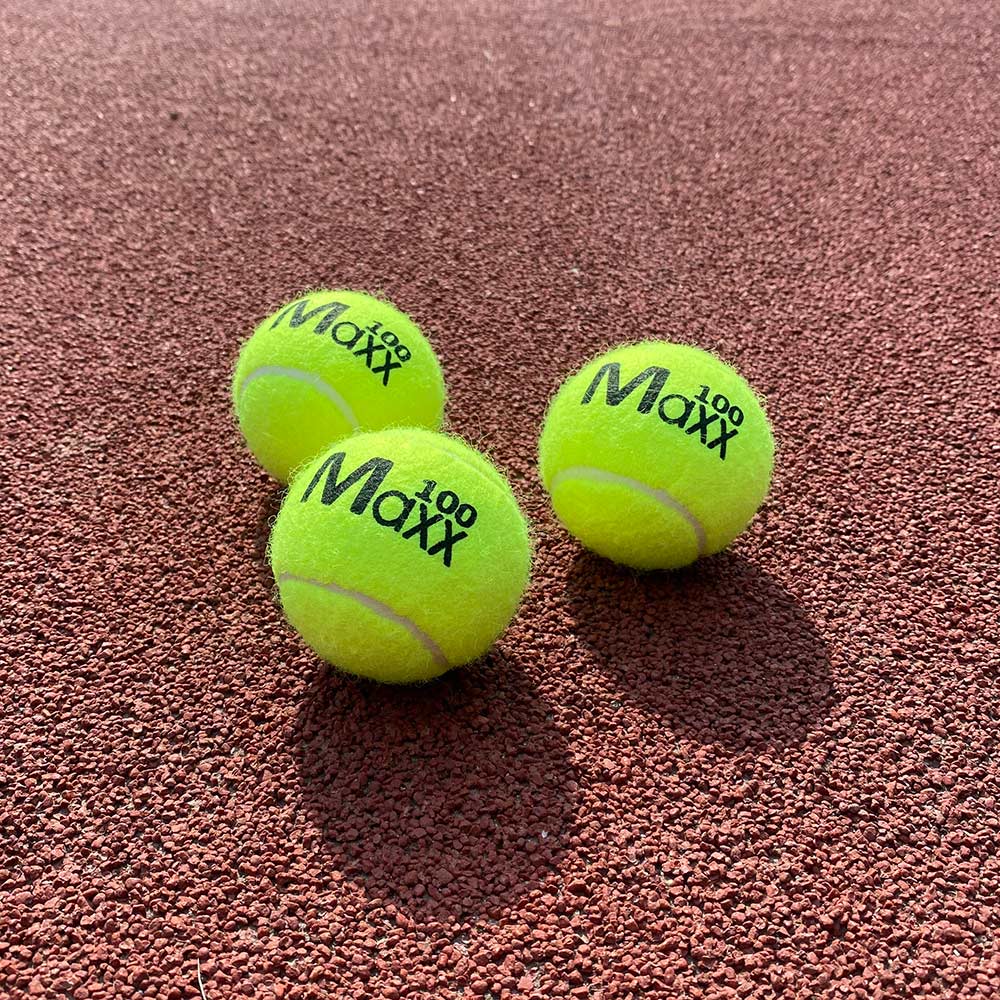 3pcs Training Tennis Adult Youth Training Tennis Ball for Beginner Rubber Suitable for Beginner School Club