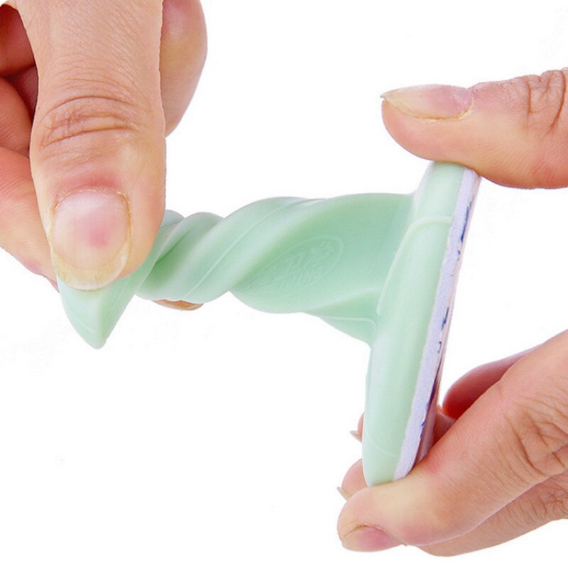 1pcs Auto-adesivo In Silicone Anti-Collisione Pad Porta di Casa Fermacorda E Ganci Da Parete Protezioni Pad Maniglia Della Porta di Blocco Del Bambino barretta di Protezione