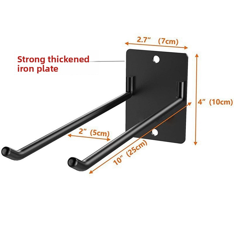 Heavy Duty Wall Mounted Tool Storage Hooks Garage Storage Multipurpose Garden Tool Wall Hook for Warehouse Garage Organization