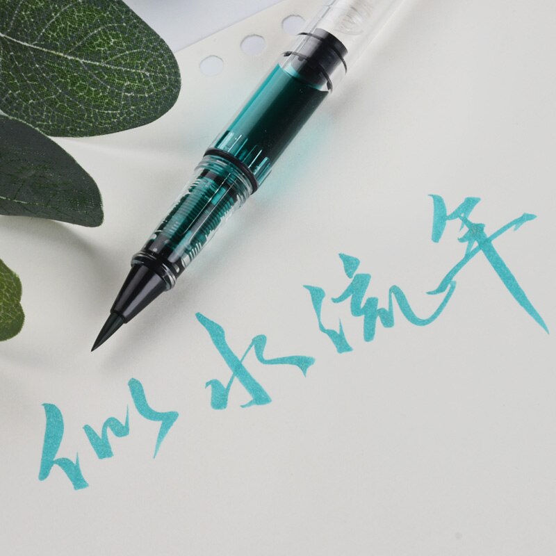 Kalligrafi blød pen bærbar pen-stil børste pen væsel hår lille almindelig script pen tilføje blæk maleri akvarel pensel