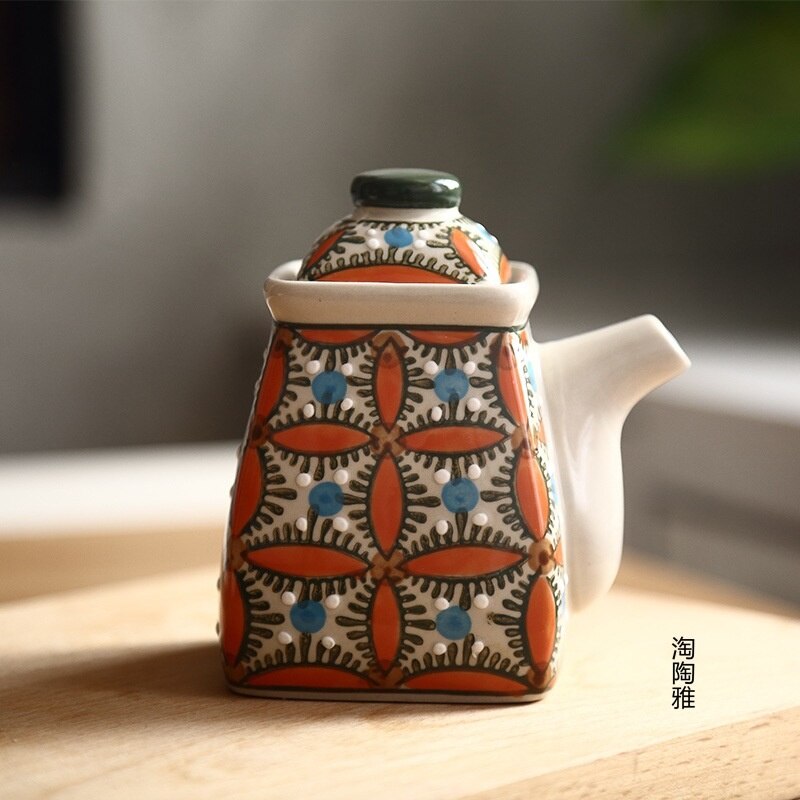 POT EN CERAMIQUE vintage decor floral dlg Lembo Mithé Espelt .... EUR