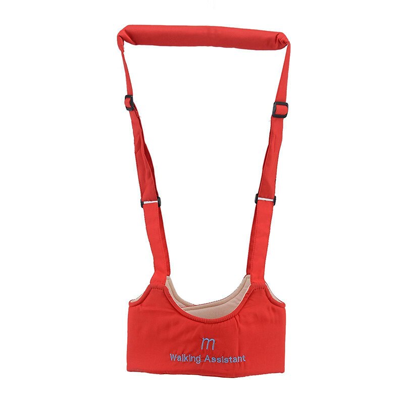 Baby Safety Toddler Walking Harness Aid Assistant Rein Toddler Leash Kids Learning Walk Belt Baby Walker 5 Colors: Red