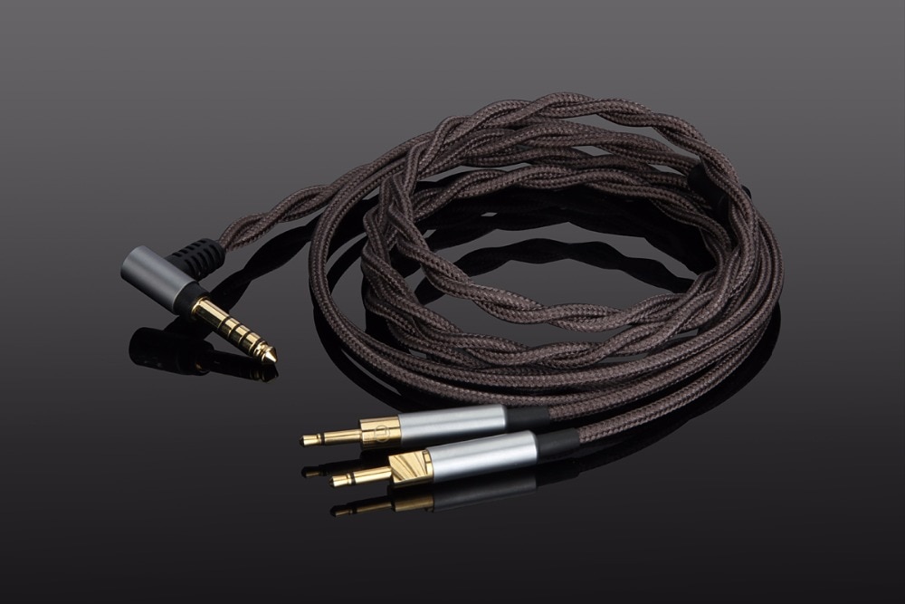 4.4mm/3.5mm oppgradert balansert lydkabel for sennheiser  hd700 hd 700 hodetelefoner