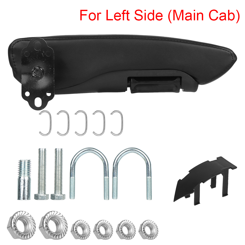 For Truck Trailer RV Caravan Universal Hand Elbow Support Adjustable Car Center Console Arm Rest Box Left Right Side Armrest: black