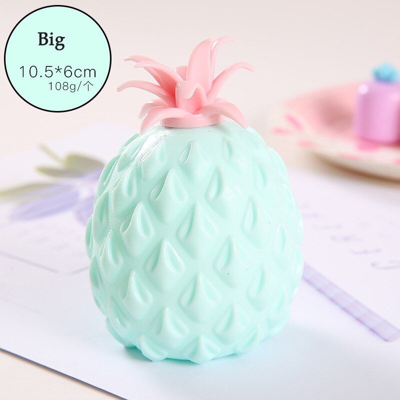 Pineapple Anti Stress Grape Ball Vent Decompression Toys for Children Stress Autism Funny Gadget Pops Toys Adults: E