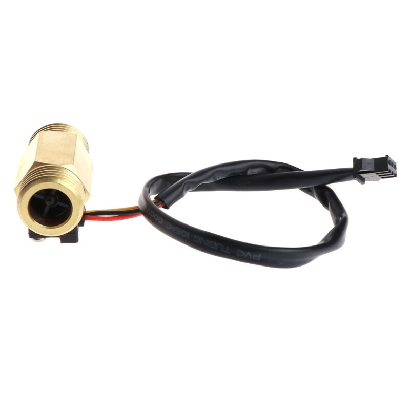 Sensor de flujo de 1 unidad G1/2 ''interruptor de Sensor de flujo de agua-l/medidor de flujo mínimo instrumentos y aparatos de caudalímetro