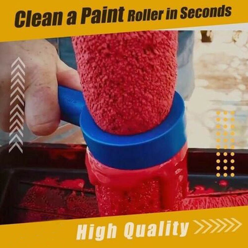 1Pc Paint Roller Saver Cleaner Super Easy Clean Tools Wall Painting Roller Brush Cleaner Paint Roller Hand Tools Home Office