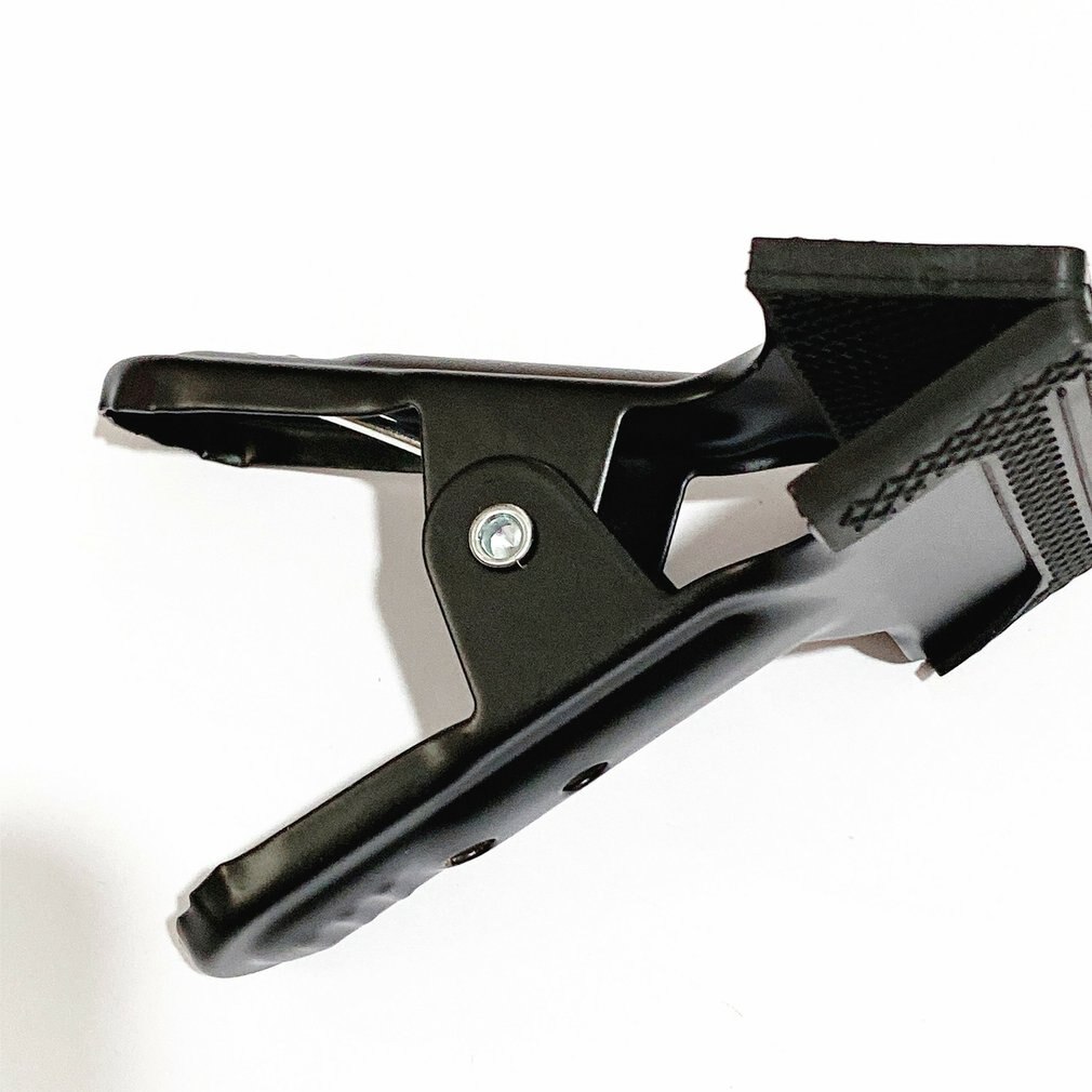 Heavy Duty Metal Clips Wide-Mouth Black Spring Clamps for Woodworking, Photo Studio Backdrops