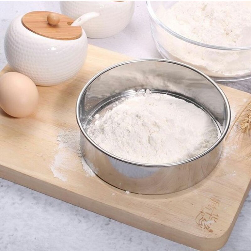 Kitchen tools accessories cooking Sieve for flour Tea pasta strainer tamis flours Mesh Rice pastry utensils stainless steel mesh