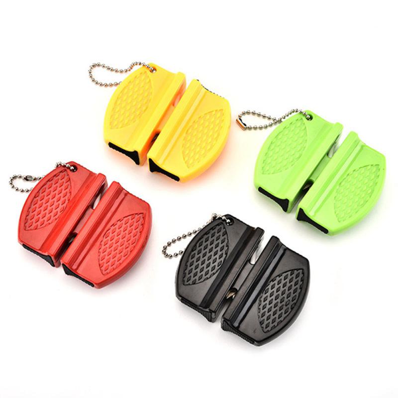 Messenslijper Zak Keramisch Slijpen Diamant Gereedschap Schaar Slijpen Tandwielen Vis Haak Carbide Mes Wetsteen Outdoor Multitools
