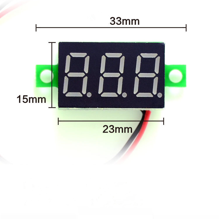 Diy Rood Blauw Digitale Led Mini Display Module DC... – Grandado
