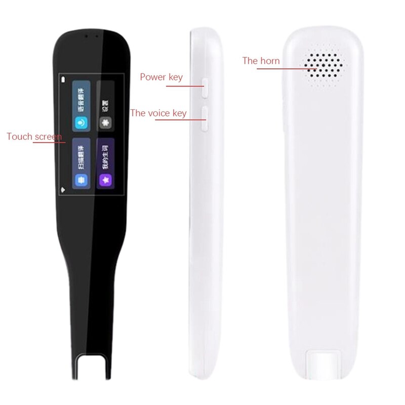 Smart Taal Voice Vertaler 1.9 Inch Scherm Offline + Wifi Vertaling Pen Scanning Vertaling Pen Woordenboek Pen
